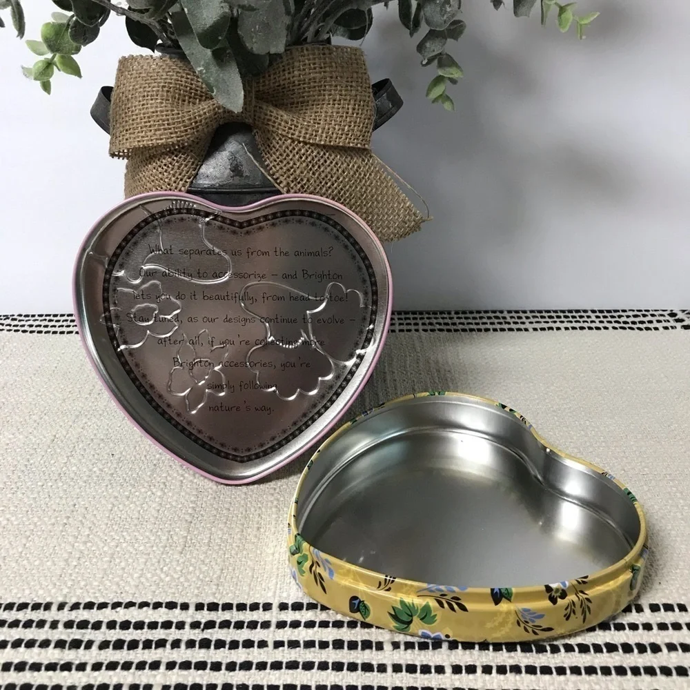 Brighton Heart Shaped Tin
